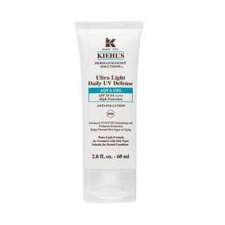 kiehls ultra light daily uv defence aqua gel spf50 pa++++ 60ml