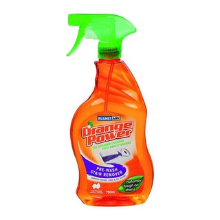 สเปรย์ขจัดคราบบนผ้า ORANGE POWER 750 มล. PRE-WASH STAIN REMOVER SPRAY ORANGE POWER 750ML