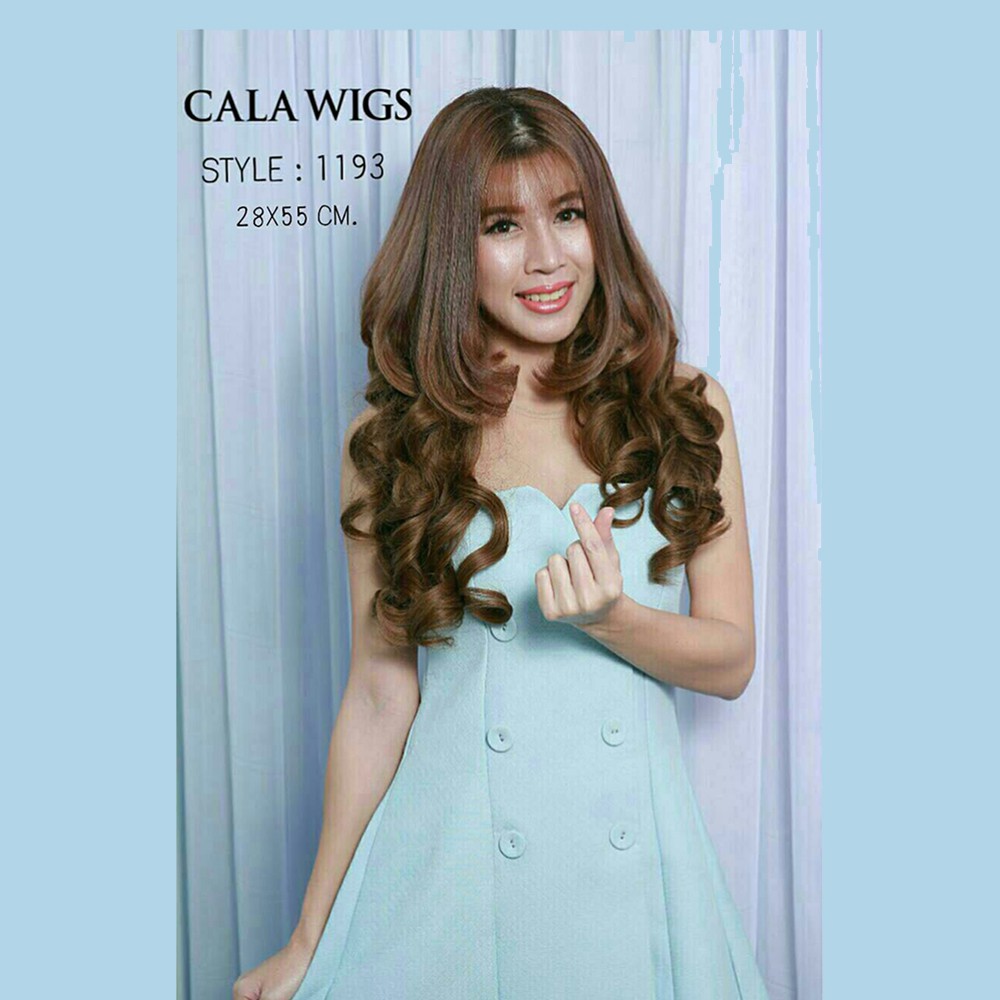 แฮร์พีช hairpiece  แฮร์พีชcalawigsราคาส่ง รหัส1193 กว้าง28cmยาว55cm ชิ้นหนาพิเศษไหมด้านเหมือนผมจริง แฮร์พีชลอนยาว