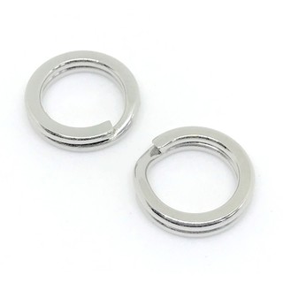 ห่วงสปริง (Split ring) สแตนเลส แข็งแรง รับแรงดึงได้สูง