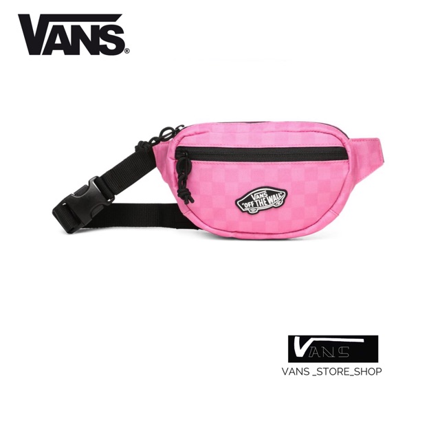 กระเป๋าคาดอกVANS STREET READY MINI PACK FUCHSIA PINK CHECKERBOARD สินค้ามีประกันแท้