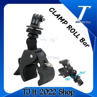 กล้องขาตั้งกล้อง + อะแดปเตอร์ Handlebar CLAMP ROLL Bar สามเหลี่ยมสำหรับ กล้องจิ๋วต่างๆ