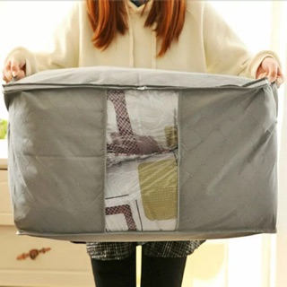 กระเป๋าจัดระเบียบเสื้อผ้า ทรงแบน Comfortable Storage Bag for Clothing