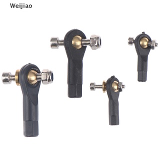 Weijiao M2 M3 Rod End Rc อุปกรณ์เชื่อมต่อพร้อมสกรูสําหรับ Rc เครื่องบินรถยนต์ Buggy Th