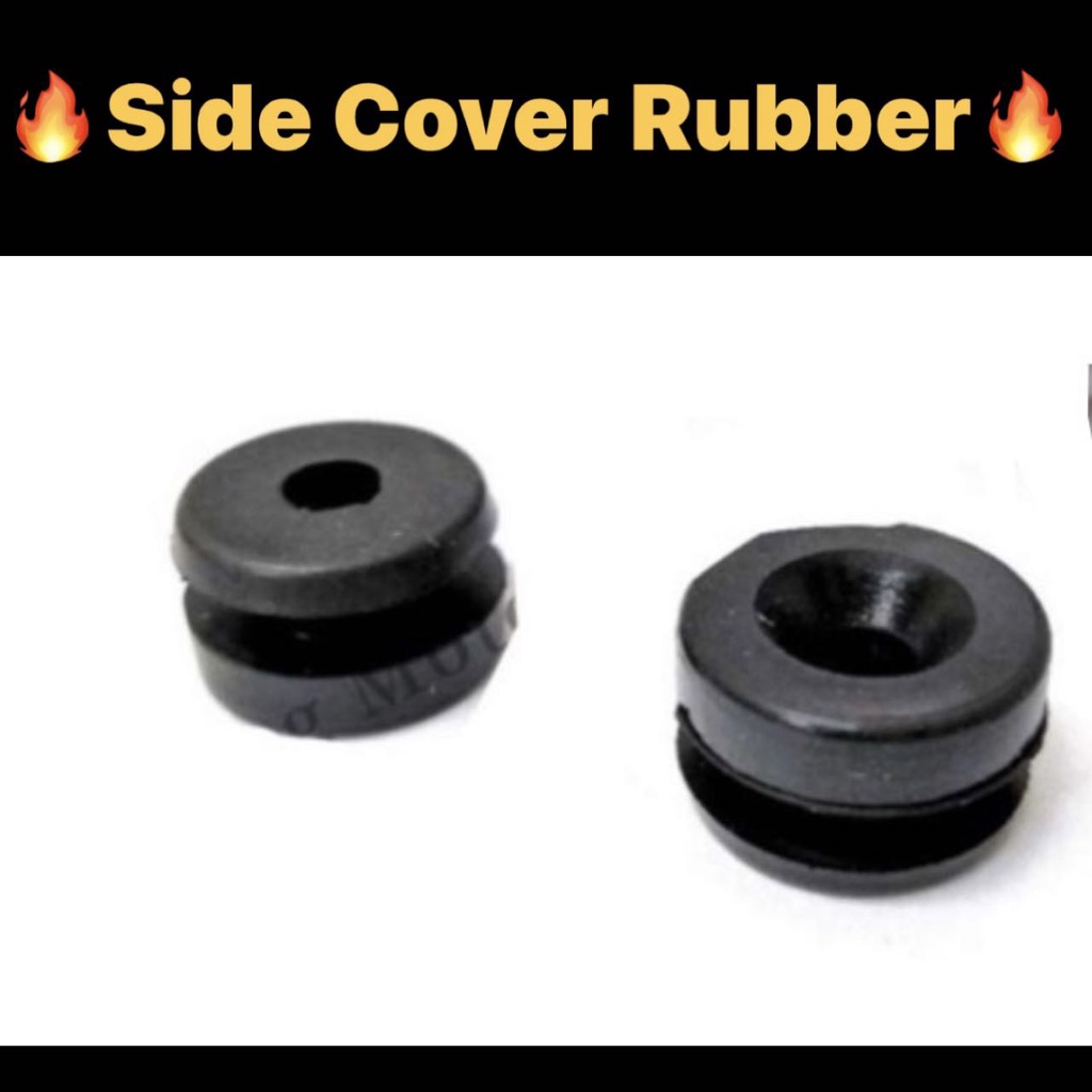 (1 ชิ้น) Getah SIDE COVER GROMMET ยางสําหรับ Yamaha RXZ / RXS / DT125 18G *PRICE สําหรับ 1 ชิ้น*