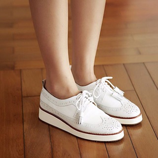 Oxford slip-on (white)