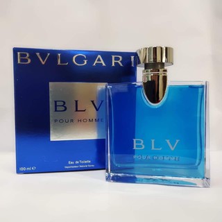 【ของแท้ 💯% 】⚡️ส่งฟรี 🚚 น้ำหอม Bvlgari BLV Pour Homme EDT 100 ml.  *กล่องขาย*