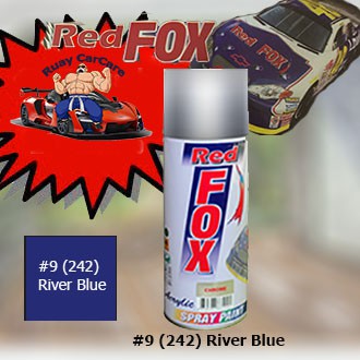 สีสเปรย์ เรดฟอกซ์(Red Fox) No.9(242) River Blue