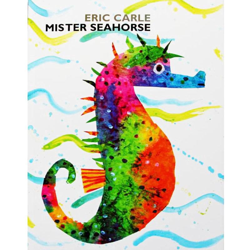 หนังสือภาษาอังกฤษสำหรับเด็ก Mister Seahorse Educational English Picture Book Kids Gifts