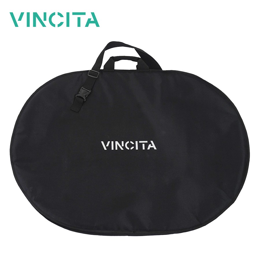 VINCITA กระเป๋าใส่ล้อคู่ กระเป๋าใส่ล้อ 2 ล้อ ทรงวงรี มีช่องด้านในไว้ใส่อุปกรณ์ (B191A)การรับประกันสินค้า1ปี