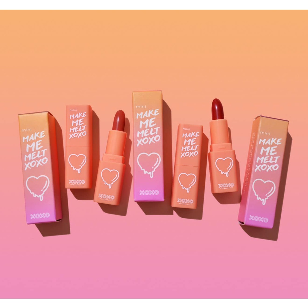 Xoxo Mini Make Me Melt Semi Matte Lipstick Shopee Thailand