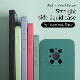 เคสโทรศัพท์ซิลิโคนกันกระแทกสําหรับ Huawei Mate 30 Mate 20 Mate 40 Pro