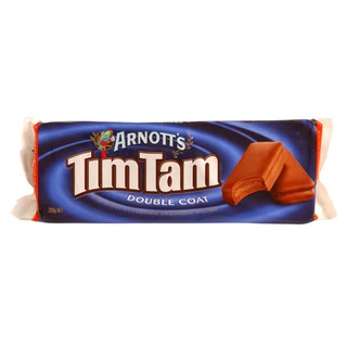 อาร์นอตส์ทิมแทมดับเบิ้ลโค้ตบิสกิต 200กรัม Arnotts Tim Tam Double Coat Biscuit 200g.