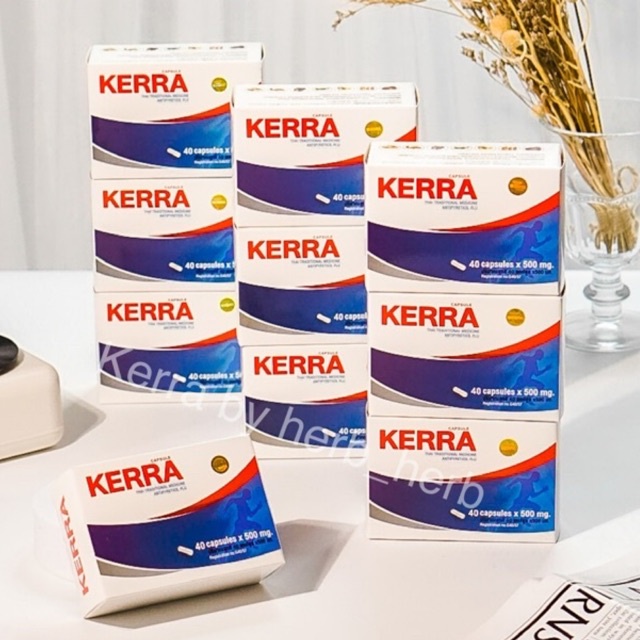 เซ็ท 10กล่อง🥰 ส่งทันที🚀 แท้ล้าน%💥 ยาเคอร่า Kerra เคอร่า ต้านเชื้อไวรัส ต้านโควิด เคอร์ร่า มีใบอนุญาต