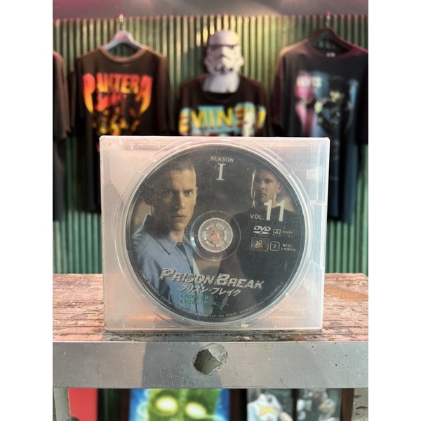แผ่นหนัง prison break 11แผ่น (ญี่ปุ่น)