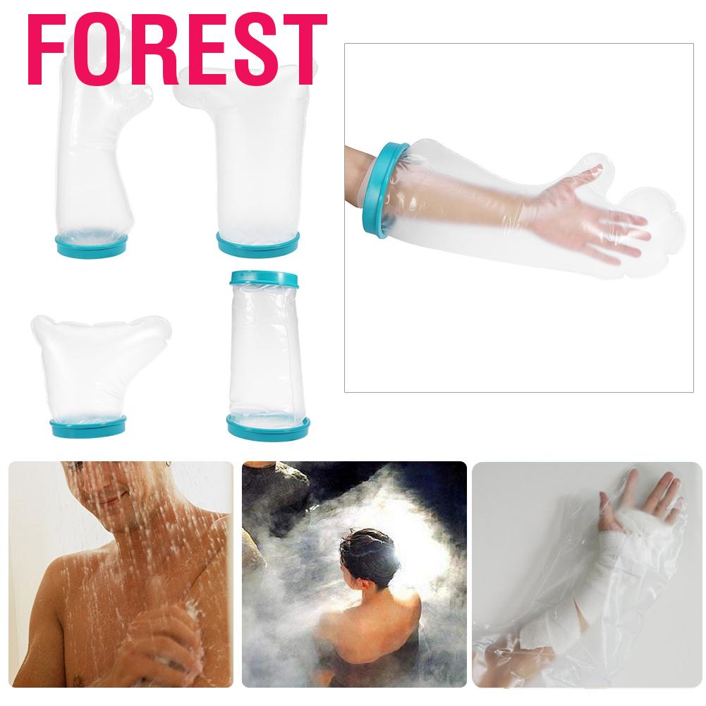Waterproof Sealed Cast Bandage Protector Wound Fracture Arm Leg Foot Cover Showe