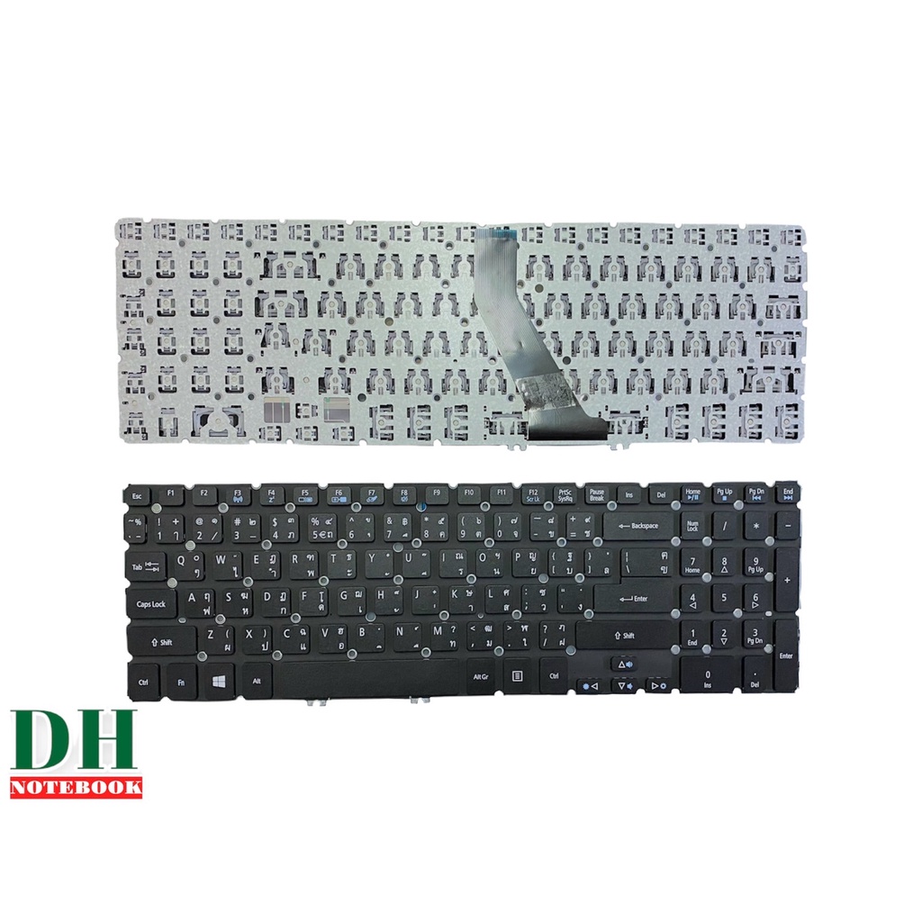 คีย์บอร์ดโน๊ตบุ๊ค keyboard ACER ASPIRE V5-531 V5-531G V5 551 V5 551G V5 571 V5 571G TH-ENG