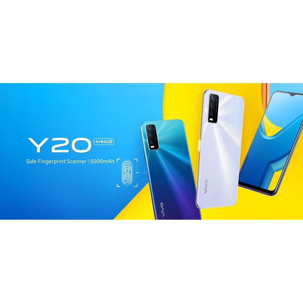 Vivo Y20 สมาร์ทโฟน (โทรศัพท์มือถือพร้อมระบบปฏิบัติการ)