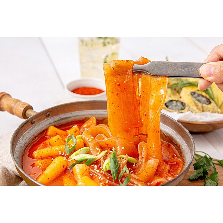 Giant Flat Dangmyun วุ้นเส้นแบนเกาหลี 300g เส้นแบนใหญ่ ผลิตจากมันหวาน100% 납작당면 - รูปที่ 6