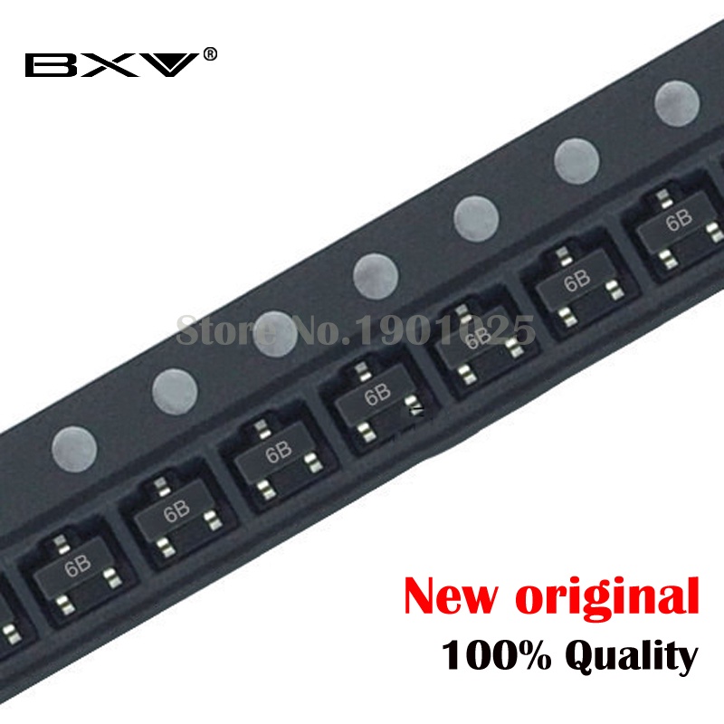 100PCS BC817-25 SOT-23 BC817 SOT 6B SMD ใหม่