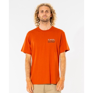 RIP CURL เสื้อยืด CTEWC9 SOLID ROCK STACKED TEE S21