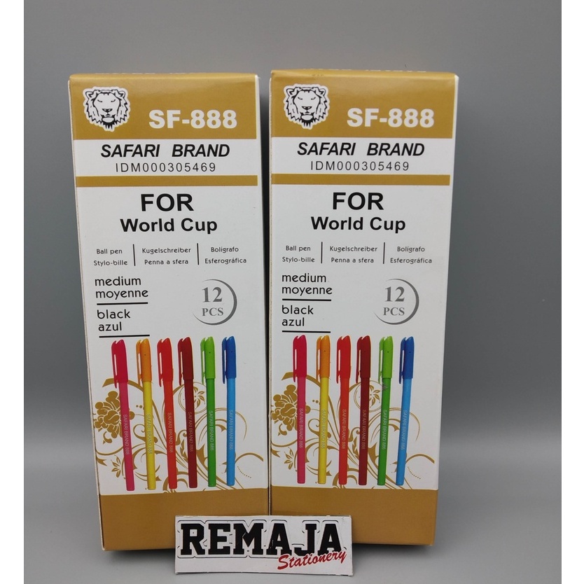 ปากกาเจลซาฟารี SF-888 แพ็คละ
