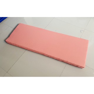 เบาะสั่งตัดขนาด 42*119.5ซม หนา2” สีชมพูปูน05