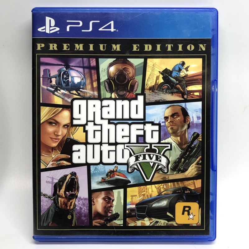 [มือ2 | PS4] GRAND THEFT AUTO V ,EN ,ASIA (GTAV) ,(GTA5) ,(GTA FIVE)