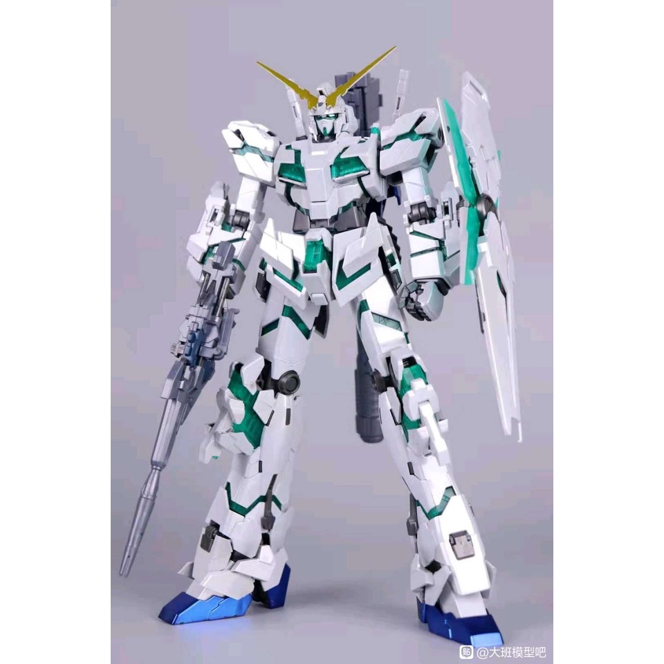 [DABAN : โมจีน] MG 1/100 Unicorn Red/Green Twin Frame (Titanium Finish) [6637S]