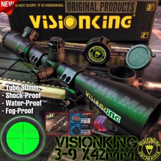 กล้องVISIONKING STRONGER 3-9x42mm.( รองรับแรงกระแทก‼️)