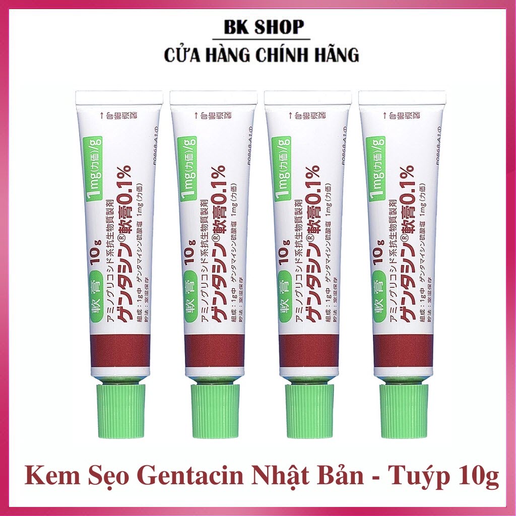 [ ญี ่ ปุ ่ น ] Gentacin Japanese Scar Reduction Cream 10g
