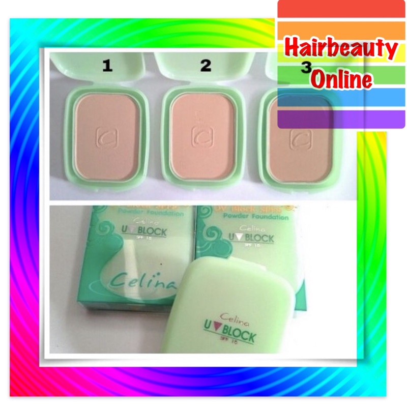 #Celina refill #แป้งพริตตี้ #เซลีน่า #powder #11g.เนื้อแป้งเค้กชนิดปกปิดพิเศษ รีฟิว