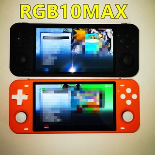 Rgb10 Max เกมคอนโซลหน้าจอ 5 นิ้ว Ips Rk3326 ชิปจอยสติ๊กคู่เล่นเกม Wifi เครื่องเล่นวิดีโอเกม Ps1 Rgb10