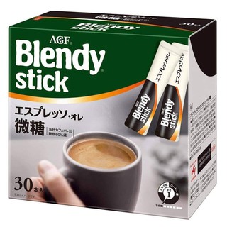 (Pre Order)AGF Blendy Stick Espreso Cafe au Lait 30 sticks.กาแฟเอสเปรสโซศ่สำเร็จรูป หอม กลมกล่อม