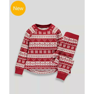 MATALAN เสื้อนอนกันหนาวแบบบาง (MTL-001) Family Fair Isle Christmas Jumper