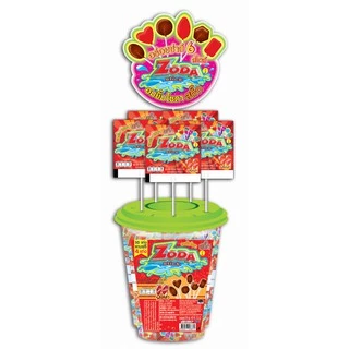 ZODA Stick>>อมยิ้มรสโคล่า<<ขนาดบรรจุ 50 แท่ง