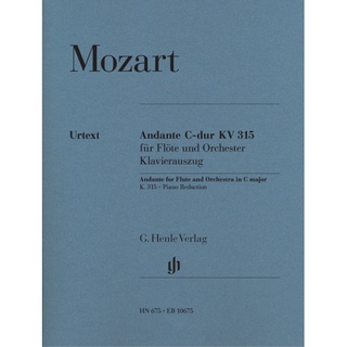 MOZART Andante C major K. 315 for Flute and Orchestra (HN675)