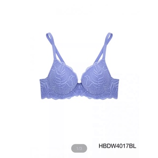 Sabina เสื้อชั้นใน (มีโครง) รุ่น Habpy Lady รหัส HBDW4017BL สีฟ้า