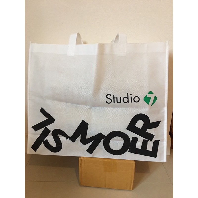 ถุงผ้าISTUDIO7ขนาดใหญ่ของแท้100%