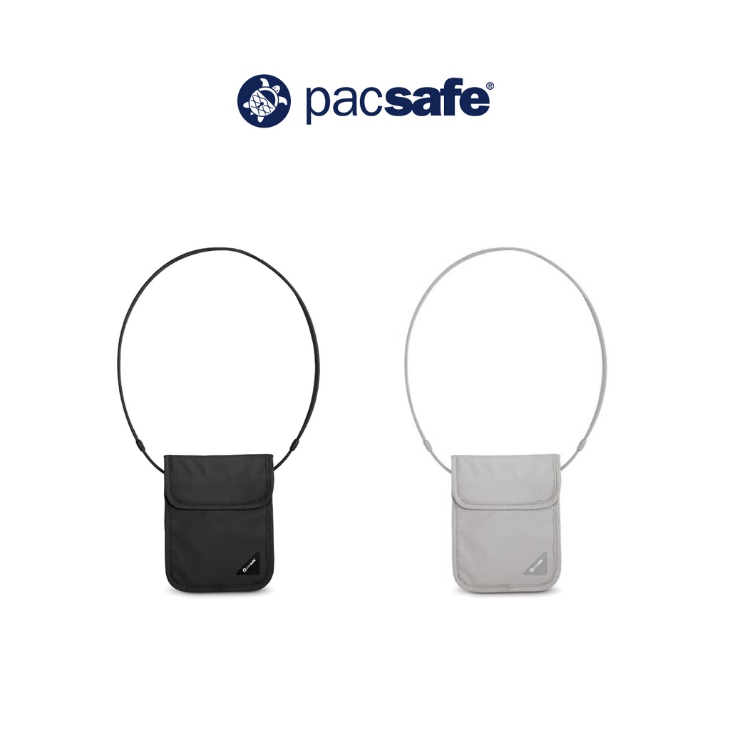 Pacsafe COVERSAFE X75 BLOCKING NECK POUCH กระเป๋าคล้องคอ กระเป๋ากันขโมย