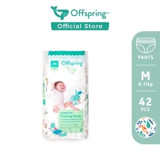 (M/L/XL/XXL)ผ้าอ้อมเด็กแบบกางเกง Offspring Fashion Pants รุ่นกางเกงแฟชั่น ขนาดM(42ชิ้น)/L(36ชิ้น)/XL(30ชิ้น)/XXL(24ชิ้น)