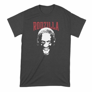 เสื้อยืด พิมพ์ลาย Rodzilla Dennis Rodman Rodzilla สําหรับผู้ชายS-5XL