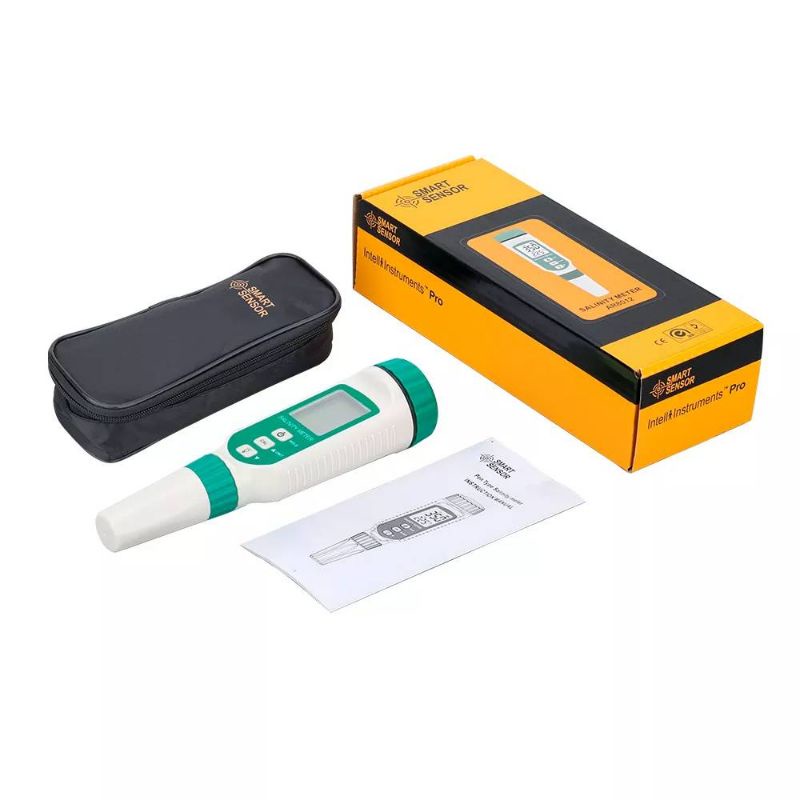 เครื่องวัดความเค็มแบบดิจิตอล Salinity Digital AR8012 ปากกาวัดความเค็มน้ำ อาหาร เครื่องดื่ม เลี้ยงปลา