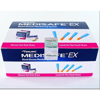 แผ่นตรวจน้ำตาล เทอรูโม รุ่นนิยม คลินิคและรพ.ทั่วประเทศนิยมใช้ Medisafe ex terumo