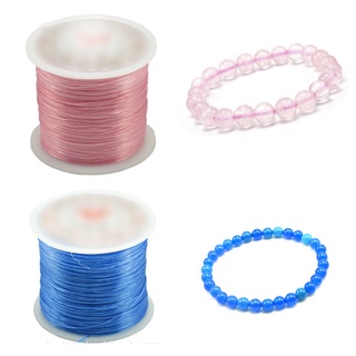 สายสร้อยข้อมือ แบบยืดหยุ่น สีโปร่งใส