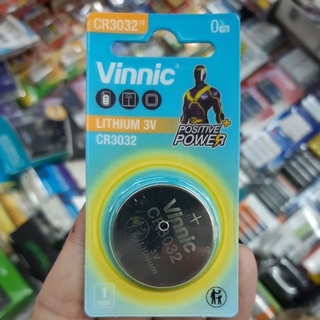 ถ่าน Vinnic CR3032 3V LITHIUM BATTERIES 1ก้อน ของใหม่ ของแท้