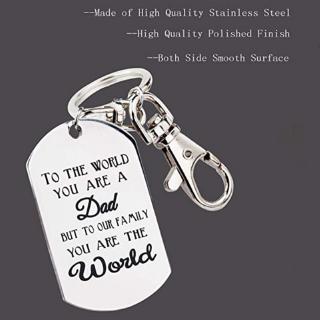 Silver Letter Necklace Fashion Simple Alloy Keychain Holiday Gift