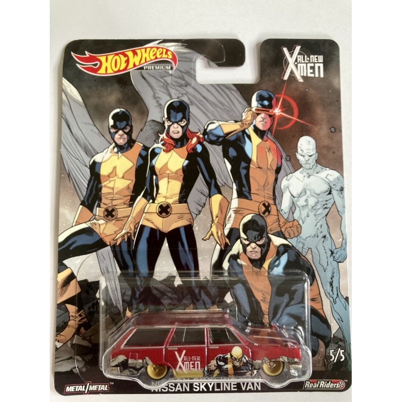 Hot Wheels Premium Nissan Skyline Van X-MEN