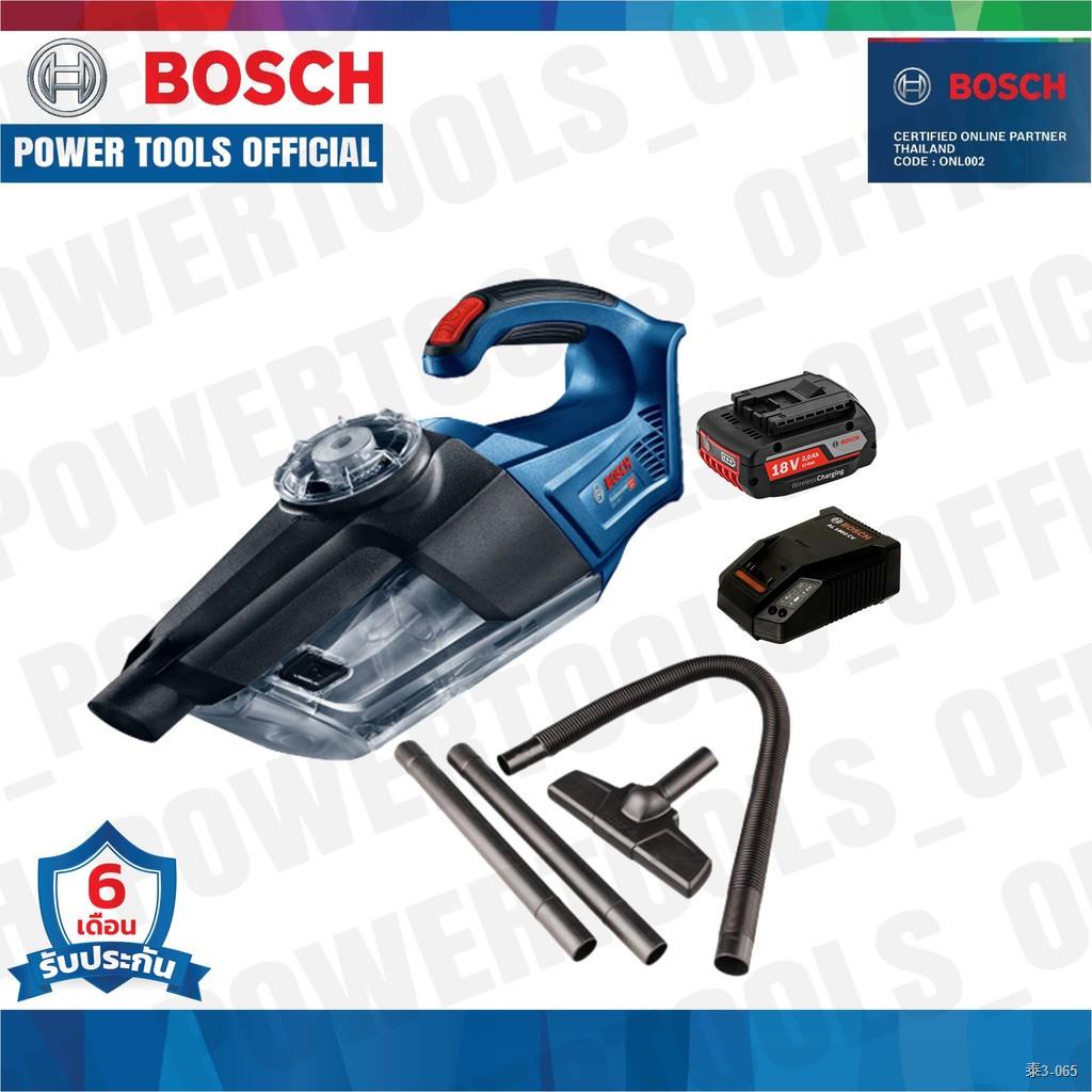 ◎✚Bosch GAS 18V-1 (SET) บ๊อช เครื่องดูดฝุ่นไร้สาย พร้อมแบตเตอรี่ 18 V ฟรีแบตพร้อมที่ชาร์ทและอุปกรณ์ 