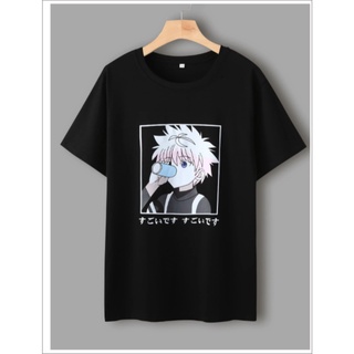 Tee - เสื้อยืดสําหรับผู้ชาย▥K.Hunter x ฮันเตอร์ คิรัวร์ อะนิเมะ เสื้อยืดสําหรับผู้ชาย/เสื้อยืดสําหร